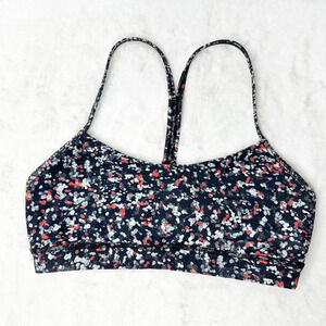Lululemon Flow Y Bra Nulu Light
Support Water Blossom Multi Size 10